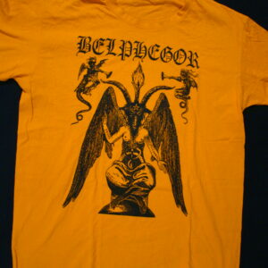 BELPHEGOR Satanic Cult Death Metal Orange USA XL